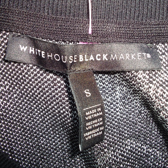 WHITE HOUSE BLACK MARKET stretchy sweater top size-S - Picture 5 of 9
